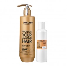 Шампунь кератиновий Luxliss Keratin Smoothing Daily Care Shampoo 200 г (розлив)