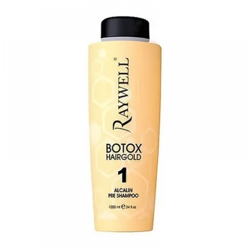 Шампунь глибокого очищення Raywell Botox Hairgold Alcalin Pre Shampoo 200 г (розлив)